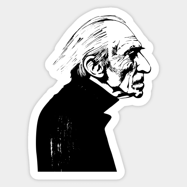 Old Man Sticker by MSB_Art